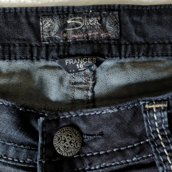 Silver Jeans Frances 18" Boot Cut Size 29 Length 31 - Picture 5 of 8
